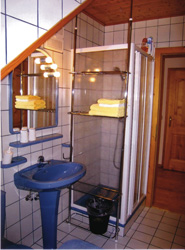 Badezimmer bei Gästehaus Helma Klinglhuber